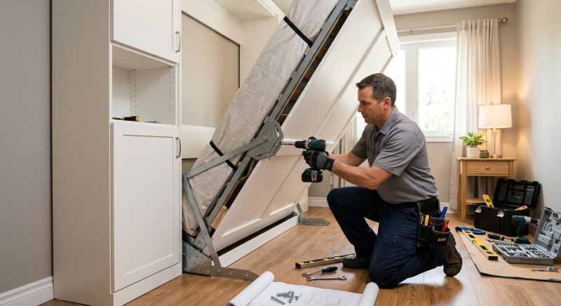 Fold Down Bed Installation in Olathe, KS