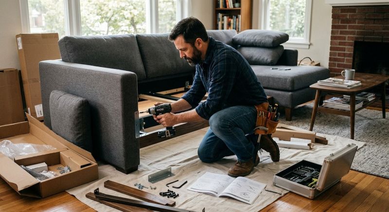Sofa Assembly in Denver County, CO