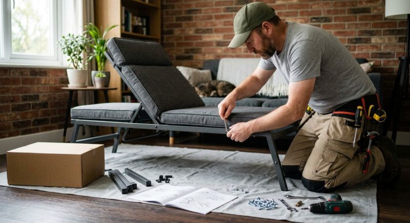 Couch Assembly in Alpharetta, GA