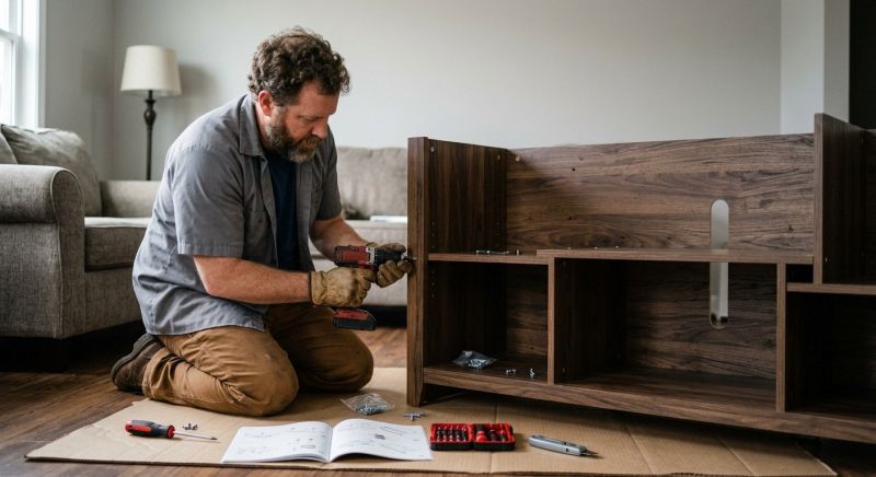 Entertainment Center Assembly in Littleton, CO
