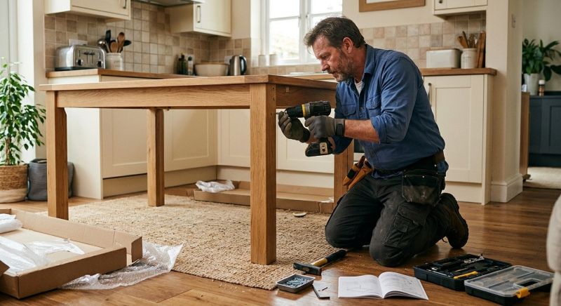 Kitchen Table Assembly in Overland Park, KS