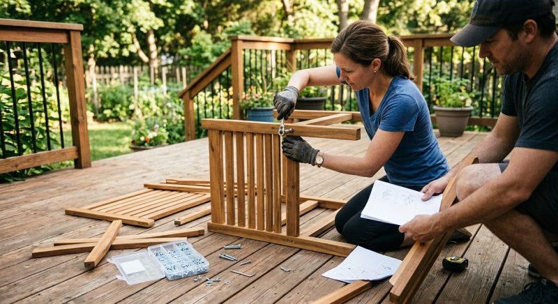 Patio Set Assembly in Denver, CO