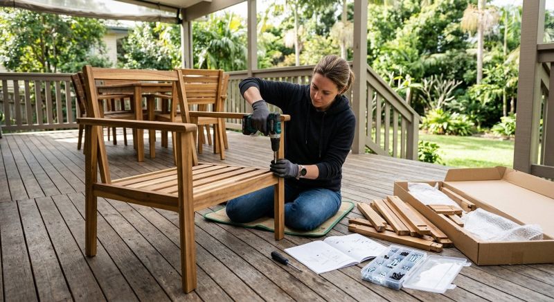 Patio Set Assembly in Olathe, KS