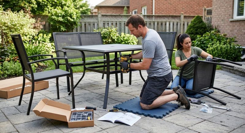 Patio Set Assembly in Overland Park, KS