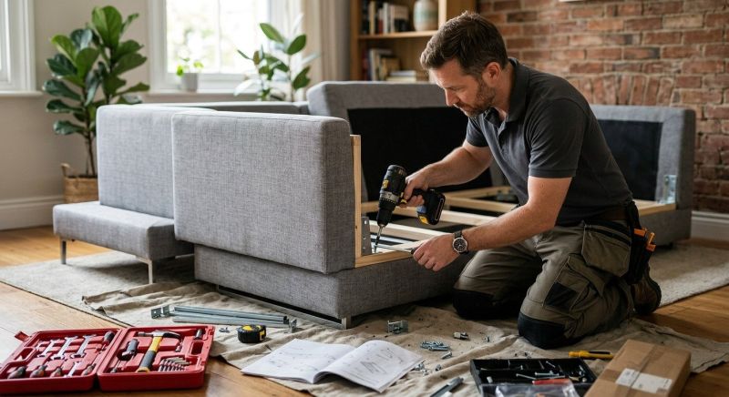 Sofa Assembly in Olathe, KS