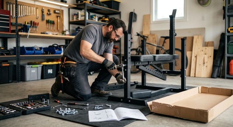 Weight Bench Assembly in Olathe, KS